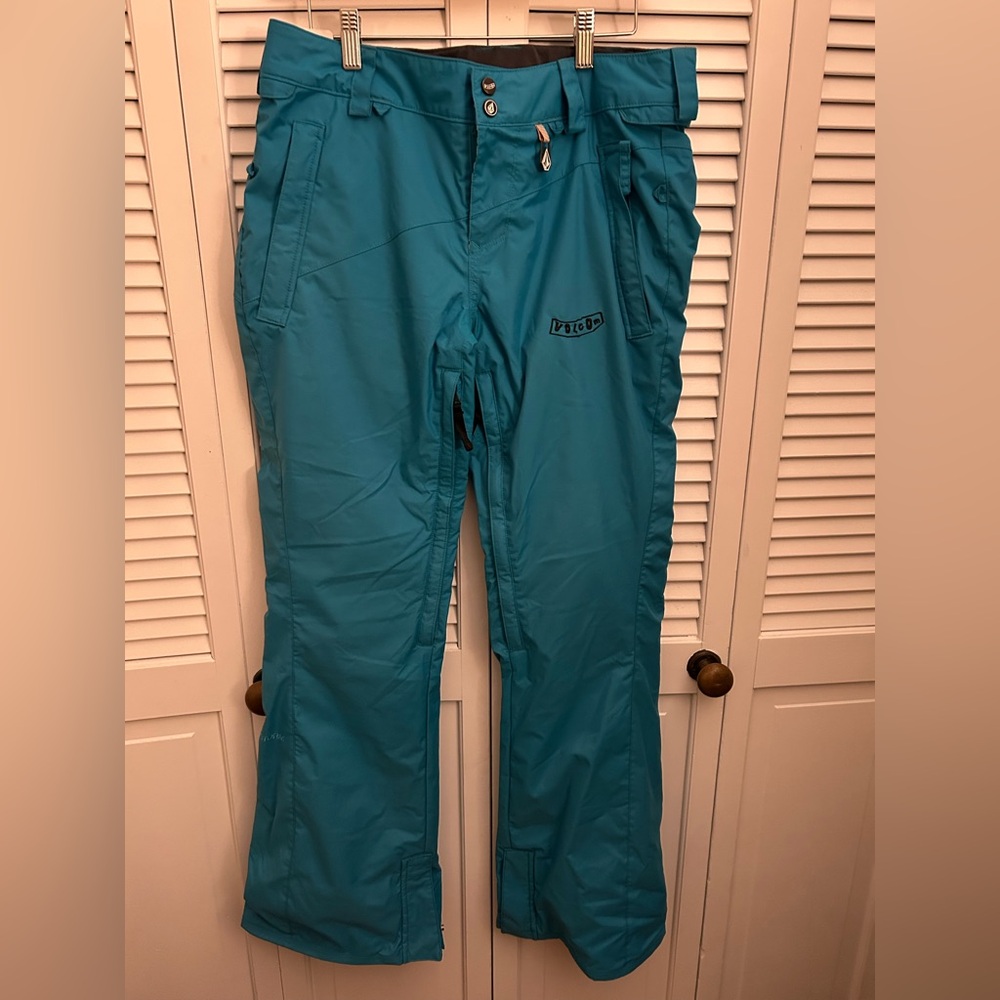 Volcom Teal Snow Pants